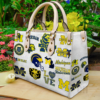 Michigan Wolverines  Leather Bag Rze2