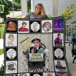 Murder She Wrote Blanket Quilt Rze2