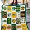 North Dakota State Bison  Blanket Quilt  Rze2