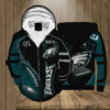 Philadelphia Eagles 3d Printed Unisex Fleece Zipper Jacket