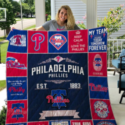 Philadelphia Phillies Blanket Quilt Rze2