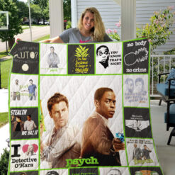 Psych Blanket Quilt Rze2