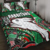 South Sydney Rabbitohs  Quilt Bedding Set Rze2