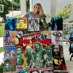 Rob Zombie Blanket Quilt Rze2