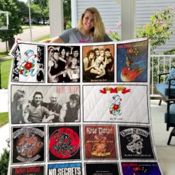 Rose Tattoo Quilt  Blanket Quilt Rze2
