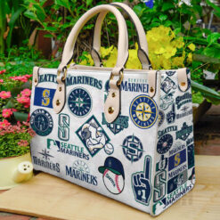 Seattle Mariners  Leather Bag Rze2