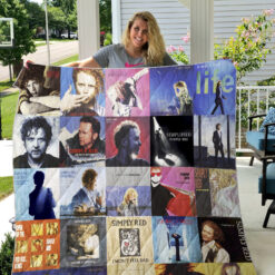 Simply Red Lover Blanket Quilt TR21