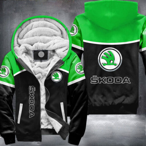 Skoda Custom Uniform Fleece Hoodie EmonShop