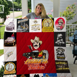 Smokey and The Bandit show Blanket Quilt Rze2