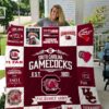 South Carolina Gamecocks  Blanket Quilt Rze2