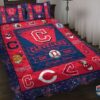 T220422 78xxxCleveland Indians MLB Logo History Personalized Bedding Set