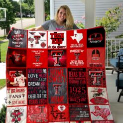 Texas Tech Red Raiders Blanket Quilt Rze2