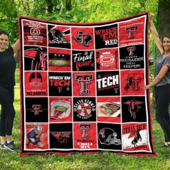 Texas Tech Red Raiders  Blanket Quilt Rze2