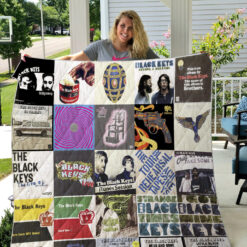 The Black Keys Quilt Blanket Quilt Rze2