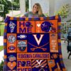 Virginia Cavalier Quilt  Blanket Rze2