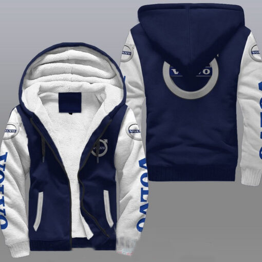 Volvo Car Fleece Hoodie 1 2