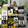 Wake Forest Demon WF Blanket Quilt Rze2