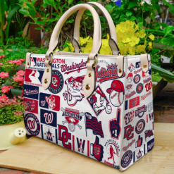 Washington Nationals Leather Bag Rze2
