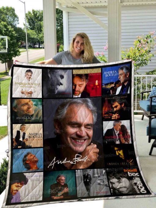 andrea bocelli 3d quilt blanket 0