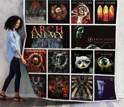 arch enemy quilt blanket 01 on sale now design by dalabshopcom 5578 66583