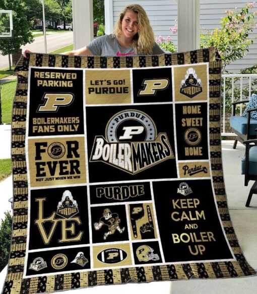 b280509 quilt blanket purdue