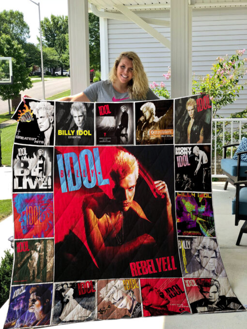 billy idol quilt blanket 01132 5956A0