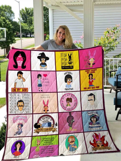 bobs burger quilt blanket 02 E2313E