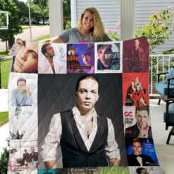 Cristian Castro Blanket Quilt Rze1