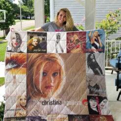 Christina Aguilera Blanket Quilt TH21