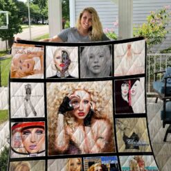 Christina Aguilera 3 Blanket Quilt TH21