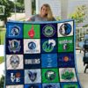 dallas mavericks quilt blanket 01 B26111