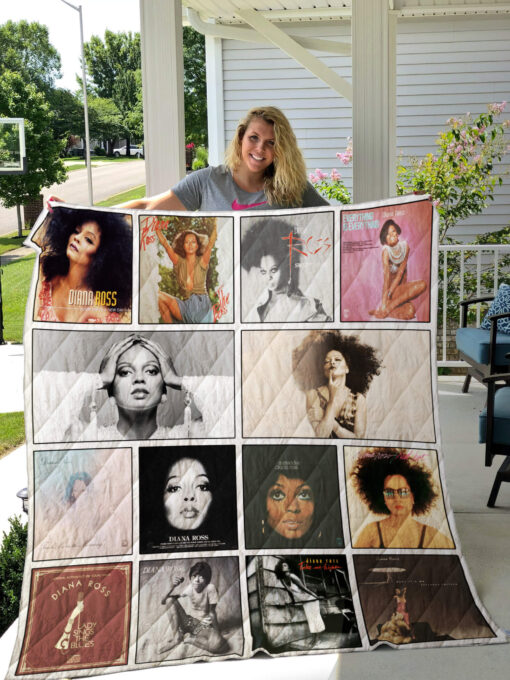 diana ross albums quilt blanket 02 1621712807