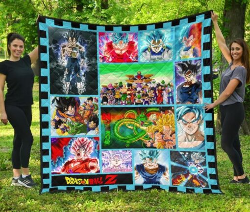 dragon ball z anime quilt blanket for fan nh08sf3wo