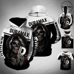 Duramax Hoodie Zip Hoodie 3D TN
