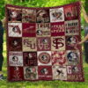 Florida State Seminoles 1 Lover Blanket Quilt TN