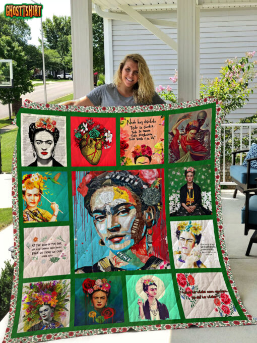 frida kahlo quilt blanket45007