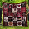 South Carolina Gamecocks Quilt  Blanket Rze2
