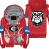 georgia bulldog fleece