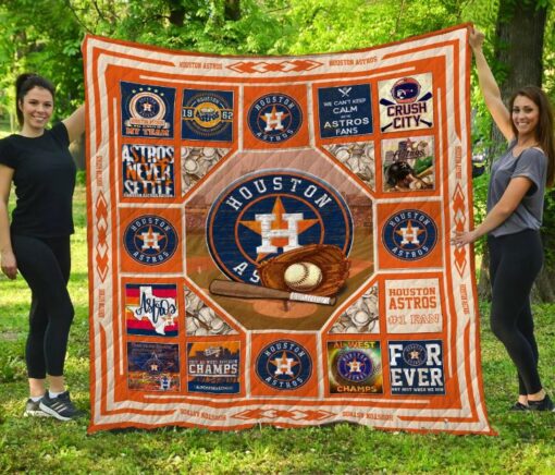 houston astros quilt blanket lc8vwohj