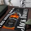 iN6mnnX5 74 Jack Daniels This House Run On Wine Rug Carpet