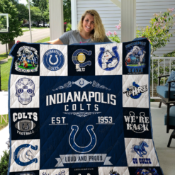 Indianapolis Colts 1 Blanket Quilt TN