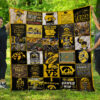 Iowa Hawkeyes Blanket Quilt TN