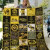 Iowa Hawkeyes 2 Blanket Quilt TN