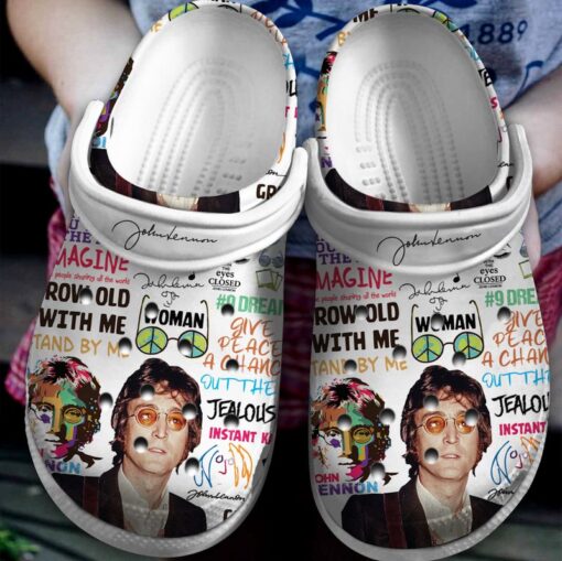 john lennon crocs