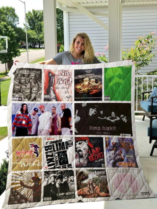 limp bizkit albums quilt blanket 02 on sale now design by dalabshopcom 2550 18587.1609735686