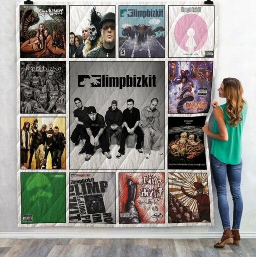 limp bizkit albums quilt blanket 04 on sale now design by dalabshopcom 2019 89827.1609735687