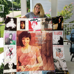 Liza Minnelli Blanket Quilt Rze2