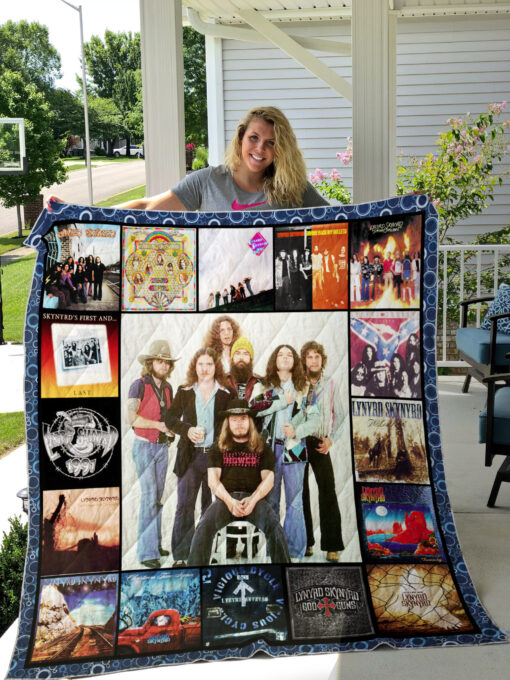 lynyrd skynyrd style 2 quilt blanket 77A477