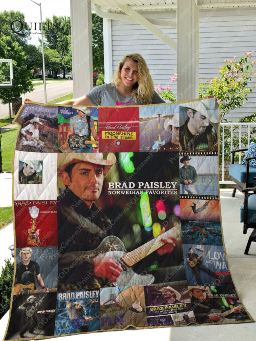 m brad paisley quilt blanket for fans ver 17 1570772187