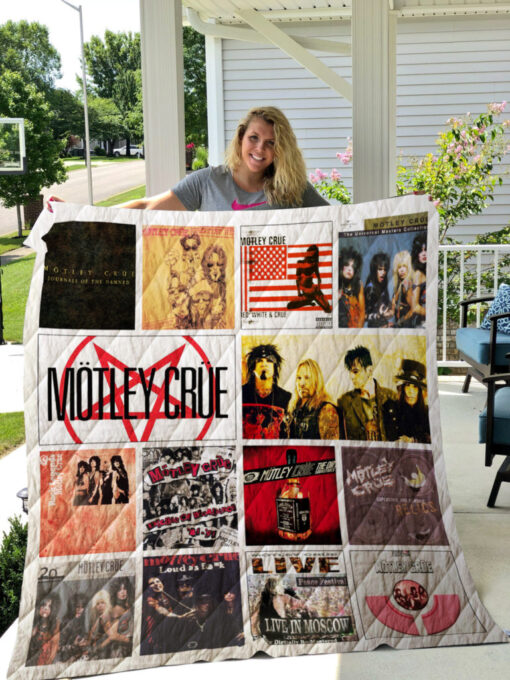 m motley crue albums quilt blanket for fans ver 14 768x1024 1 1